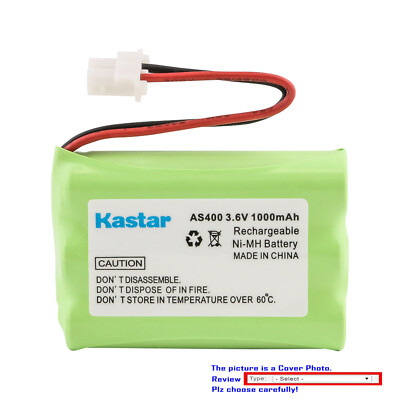Kastar Ni-MH Battery Replacement for Aastra Telecom BE900FA At-t/Lucent TL1000