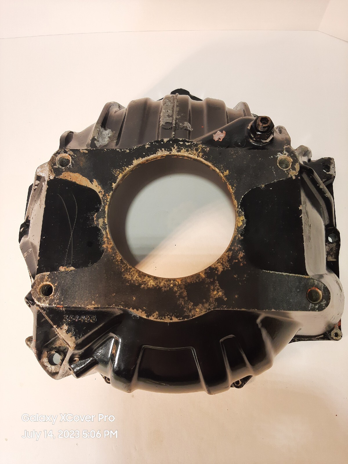 Chevy V8 Monza Aluminum 4 Speed Bell Housing V8 354496 Cable Linkage Bare Used eBay