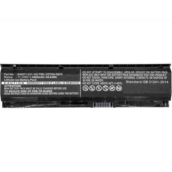 CoreParts MBXHP-BA0077 ricambio per laptop Batteria (Battery for HP Laptop, 49Wh