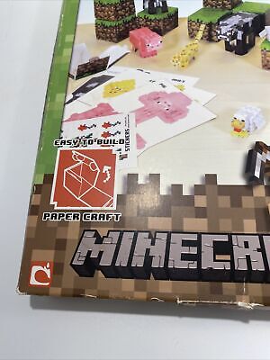 DIY Papercraft Minecraft Mobs 12IN1 PaperModel 3DPuzzle Handwork Toys