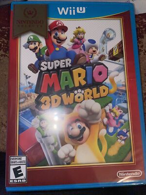Super Mario 3D World Selects Nintendo Wii U Brand New Factory Sealed Mint
