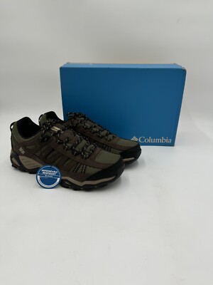 Chaussures De Randonnée Columbia Charter Oak - Imperméables, Taille US 9 (42 EU), Vert/marron