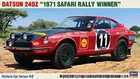 Hasegawa 1/24 DATSUN 240Z 1971 Safari Rally Winner Plastic Model kit HC-48