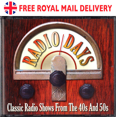 Radio Days 3 x CD Set Classic Radio Shows Memory Lane NEW & SEALED FREE DELIVERY