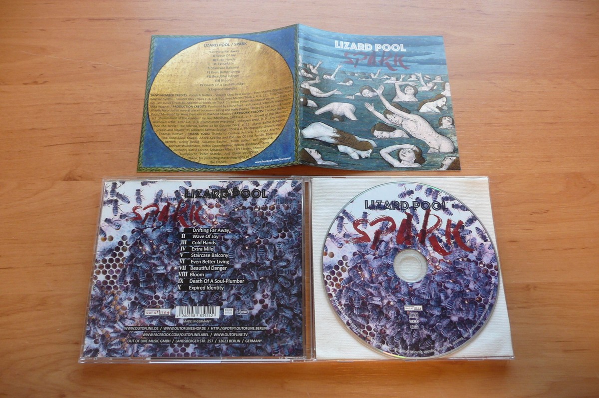 CD LIZARD POOL - SPARK / OUT OF LINE 2018 / DARKWAVE GERMANY