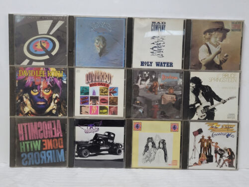 Lot of 40 Classic Rock CDs AEROSMITH Bad Company EAGLES Billy Sqier etc CR4 - Imagen 1 de 4