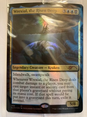 MTG 2021 Magic SLD 584 FOIL Wrexial, the Risen Deep Secret Lair