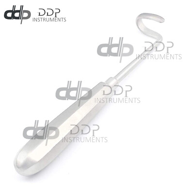 Surgical Elevators Doyen Rib Left 7'' Curved Blade 3.2cm UPGRAED New Instruments