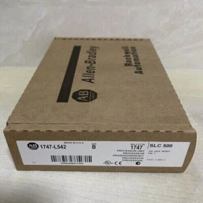 ALLEN-BRADLEY AB 1747-L542 /B SLC 500 5/04 CPU PROCESSOR UNIT New Factory Sealed AB 1747L542