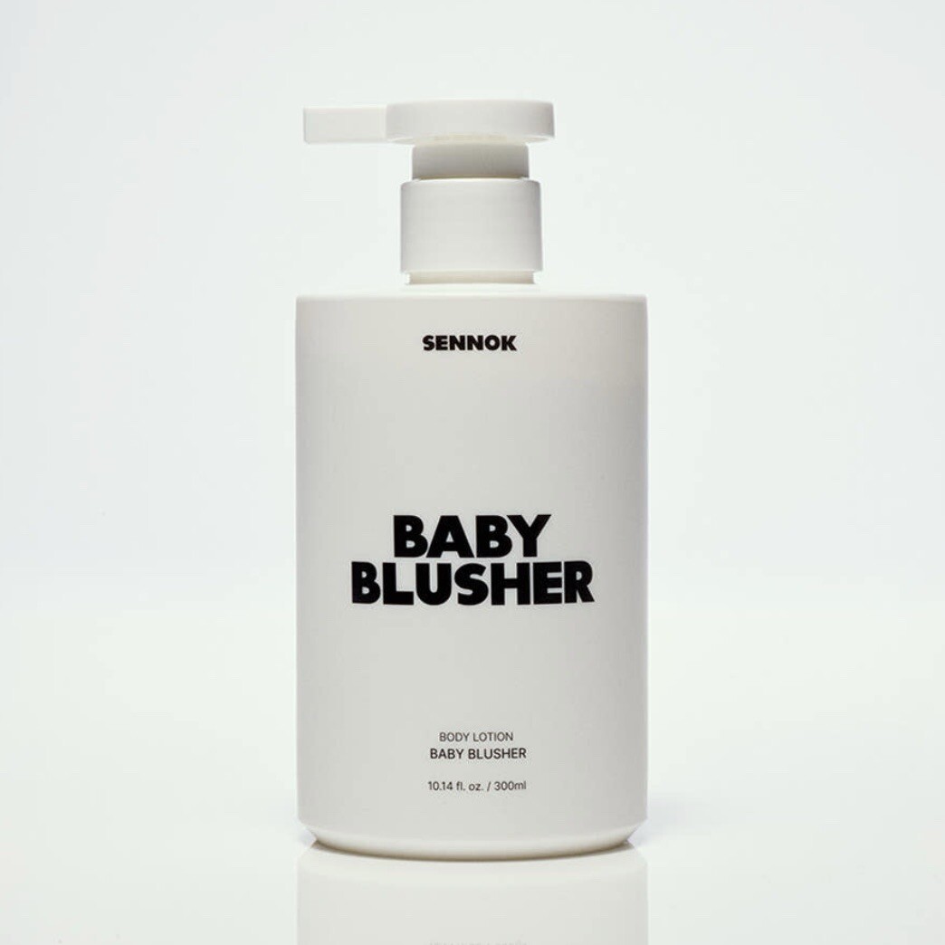 SENNOK Baby Blusher Body Lotion 300ml Floral Musk Moisturizer
