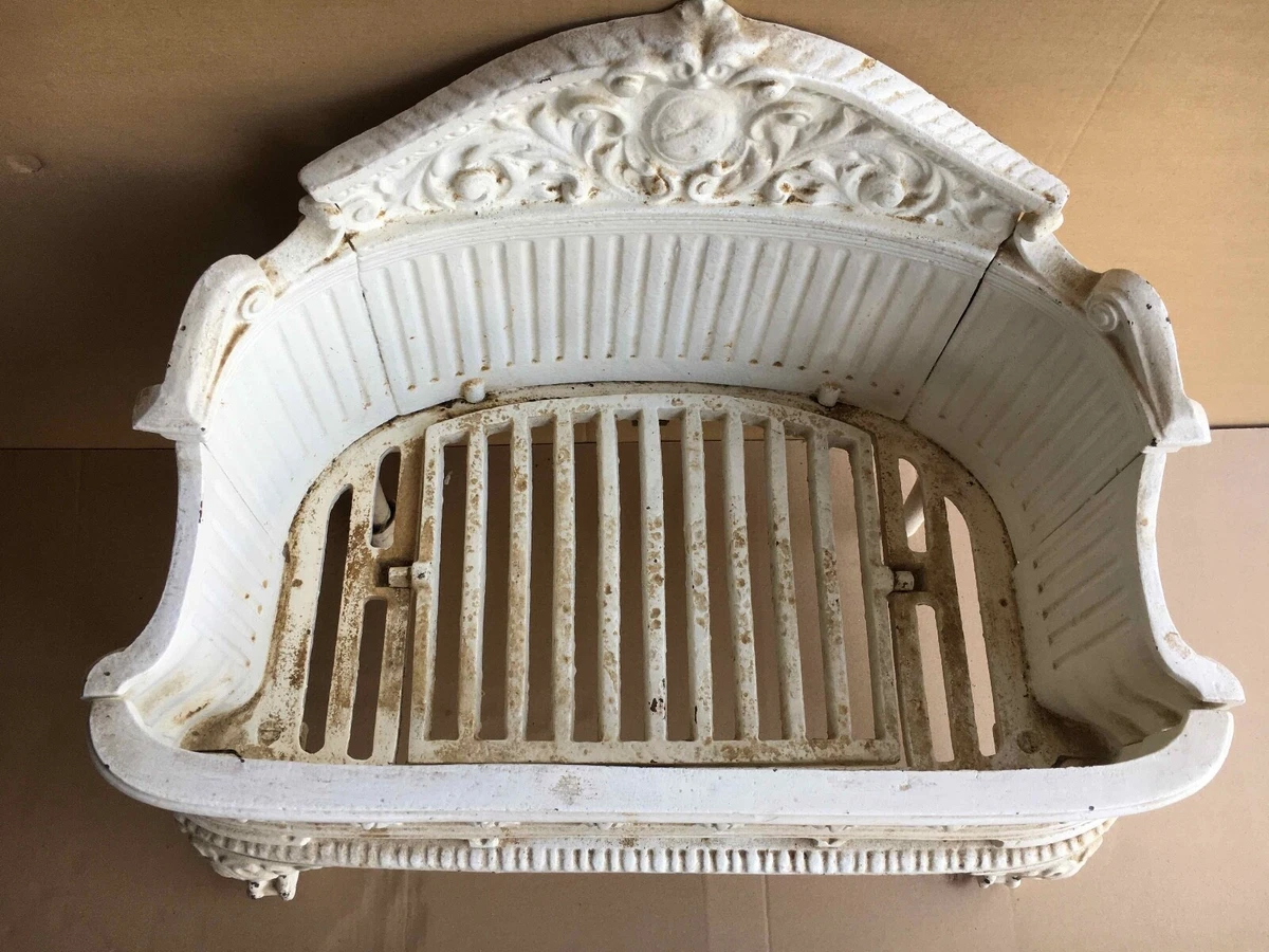 Antique Cast Iron Fireplace Insert Fire Basket Claw Feet - Local Pickup  Only | eBay