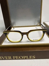 New ZEN Eyeglasses 220222 Roser C01 Brown/yellow 49-21-140  Full Rim Frame