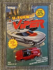 VTG - TYCO Dodge Viper U- Turn Slot Car From The TV Show VIPER - NOS - MOC
