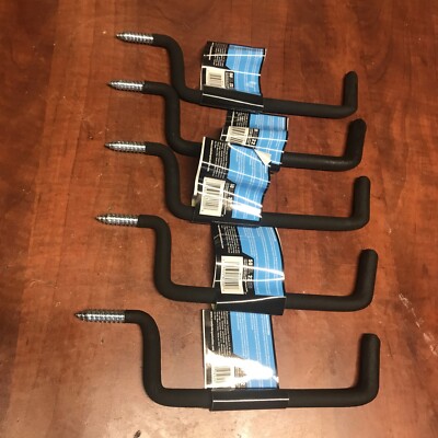 5x New Crawford SH11-25 Screw In Ladder Hanger Tool Storage Brackets 50lb