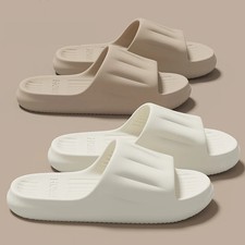 Men Summer Concise EVA Slippers women Soft Home Slides Couples Bathroom Non-slip