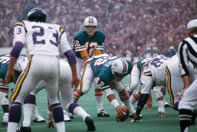 #ad #ad Bob Griese Miami Dolphins waits for the snap at Super Bowl VIII v 1974 Photo 1 AU $9.00