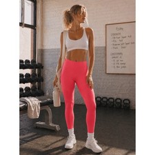 Free People Movement Women's Never Better Leggings Hibiscus Pink Small NWT