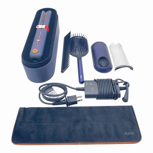 Dyson Corrale Hair Straightener Limited Edition Set - Prussian blue/rich copper