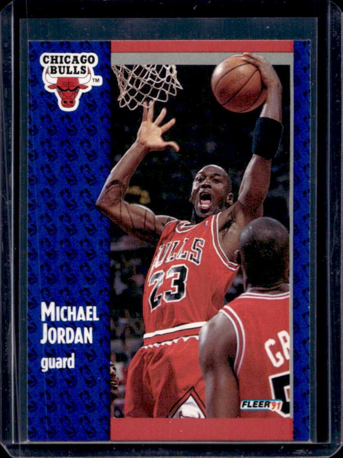 1991-92 Fleer Michael Jordan #29 Bulls