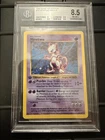 Pokemon BGS Beckett 8.5 MEWTWO #10 holo - 1st Edition shadowless Base Set 1999