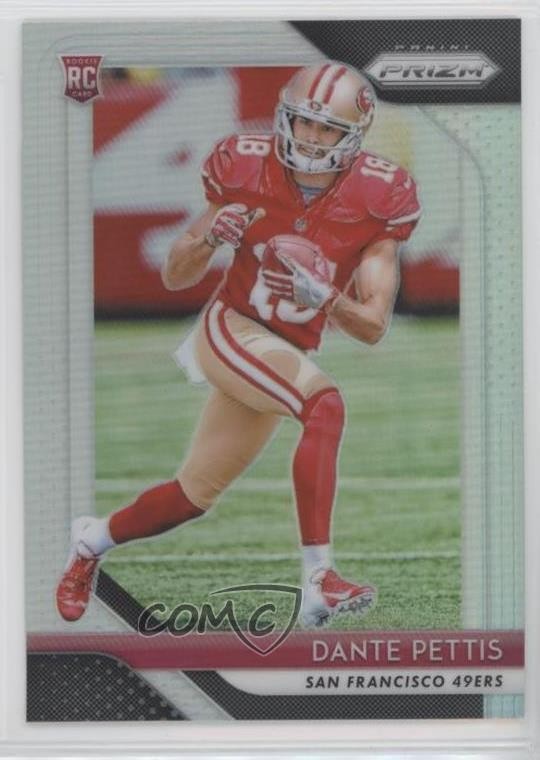 2018 Panini Prizm Rookie Silver Prizm Dante Pettis #218 11xm