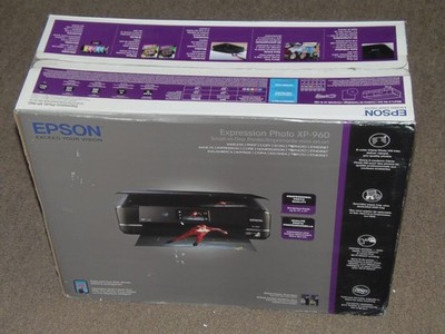 NEW Epson Expression XP-960 Wireless All-in-One Color Photo Printer