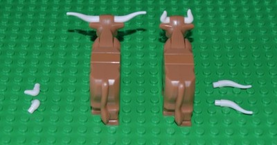 Lego Farm Animals - Cow, Sheep, Pig and Chickens