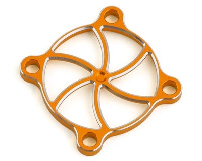 Team Brood Aluminum 25mm Fan Cover (Orange) [BRO-TBR-25MMBFCO]