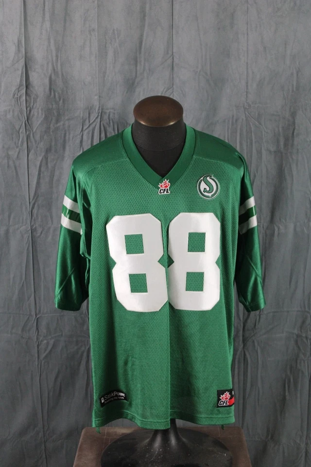 Saskatchewan Roughriders Jersey (Retro) - Matt Domiquez 88 Labour Day - Mens xL Foto 4 de 4