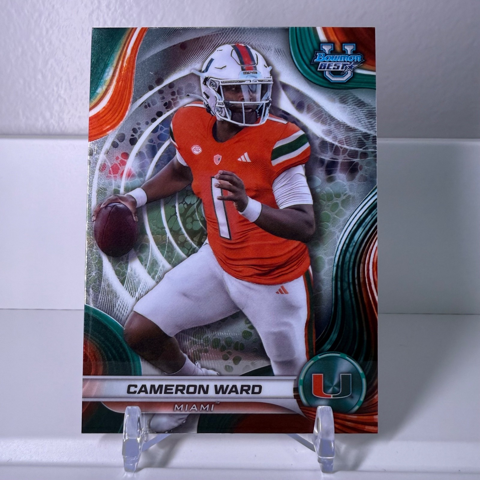 2024 Bowman Best U Cameron Ward #8 Hurricanes