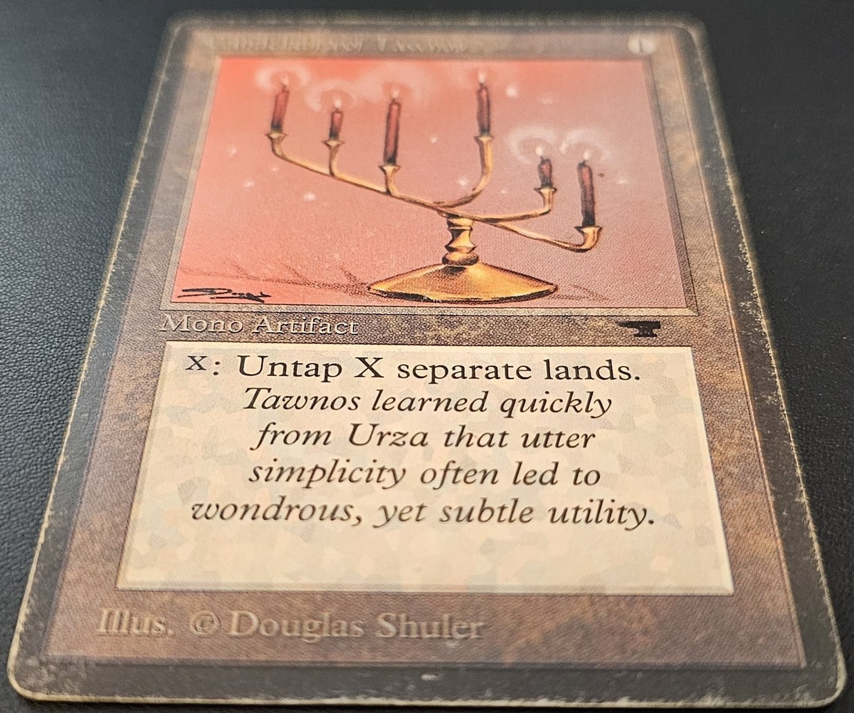 Magic The Gathering MTG Candelabra of Tawnos Antiquities MP | eBay