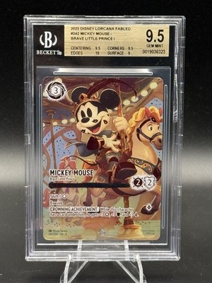 Mickey Mouse - Brave Little Prince (Iconic) 242/204 Fabled Holo