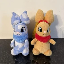 Vintage Neopets Cloud Edition & Red Usul Plush Stuffed Animal Toys