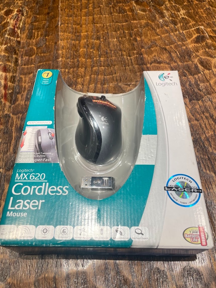 New Logitech MX 620 Cordless Laser Mouse | eBay
