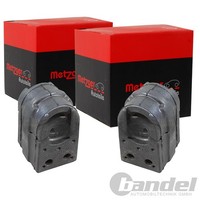 2X Metzger 20Mm Stabilager Vorne Beidseitig Passend FÜR Renault Fluence Megane