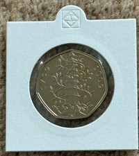 Rare Kew Gardens 2019 50p Fifty Coin  - Brilliant Uncirculated - Low Mintage !