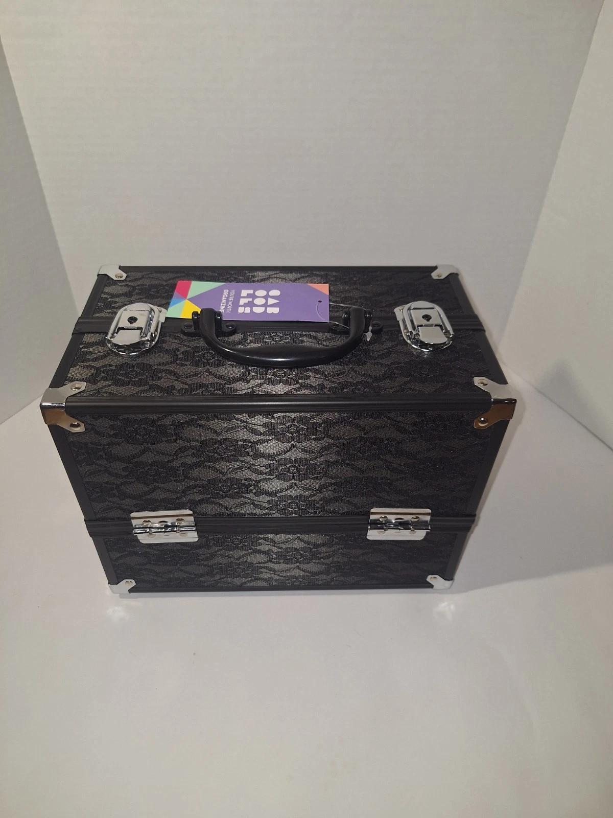 Caboodles Make Me Over 4 Tray Train Case, Cosmetic Storage Case & Organizer