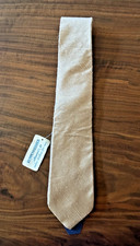Kuppenheimer Men  s Beige Silk Tie   100 Silk Classic Style NWT