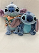 2pcs - Disney Babies Stitch With Blanket and Theme Parks 7 Stitch With Tags