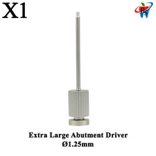 Dental Driver Fixture Adapter Head Extra Long 30mm Stainless Steel Ø1.25mm