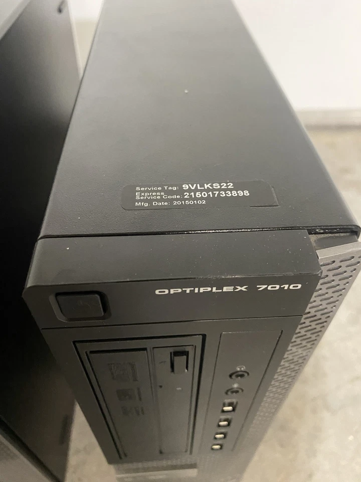 Dell OptiPlex 7010 SFF,  i5-3330, 16GB Ram, 500GB Samsung SSD, HD 7570, Win 10 - Image 2 of 4