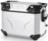 Valigia Trekker Outback, Givi OBKEV44AAL, Aus Anodisiertem Aluminium, Seitlich