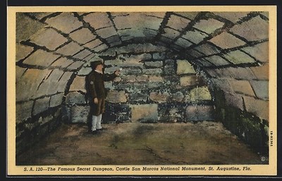 AK St. Augustine, FL, Castle San Marcos National Monument, Secret Dungeon 