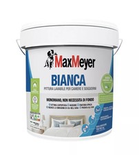 Pittura murale lavabile Max Meyer "Bianca" bianco 14 lt