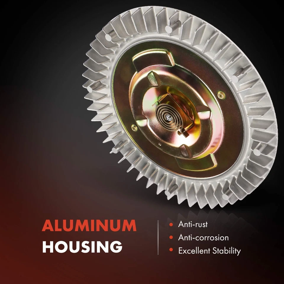 Embreagem do ventilador de refrigeração do motor para Chevy GMC Jeep Dodge Cadillac Chrysler Plymouth - Imagem 4 de 4