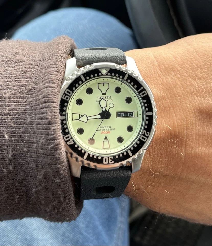 Orologio Citizen Promaster - NY0040-09W - Automatico - WR 200mt - Full Lume - Immagine 4 di 4