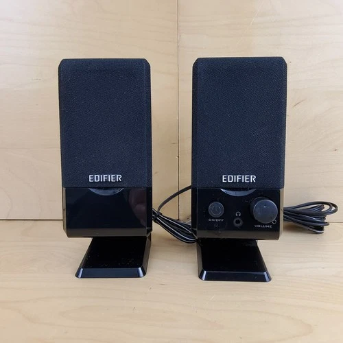 EDIFIER M1250 USB POWERED 2.0 PC COMPUTER SPEAKERS BLACK TESTED