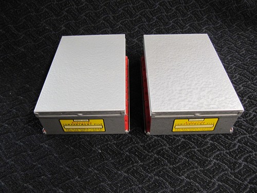 Pair of metal Kodaslide Compartment Files