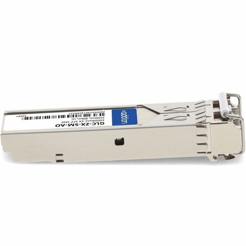 AddOn CiscoAndreg; GLC-ZX-SM Compatible TAA 1000Base-ZX SFP Transceiver (SMF, 15 - Picture 4 of 8