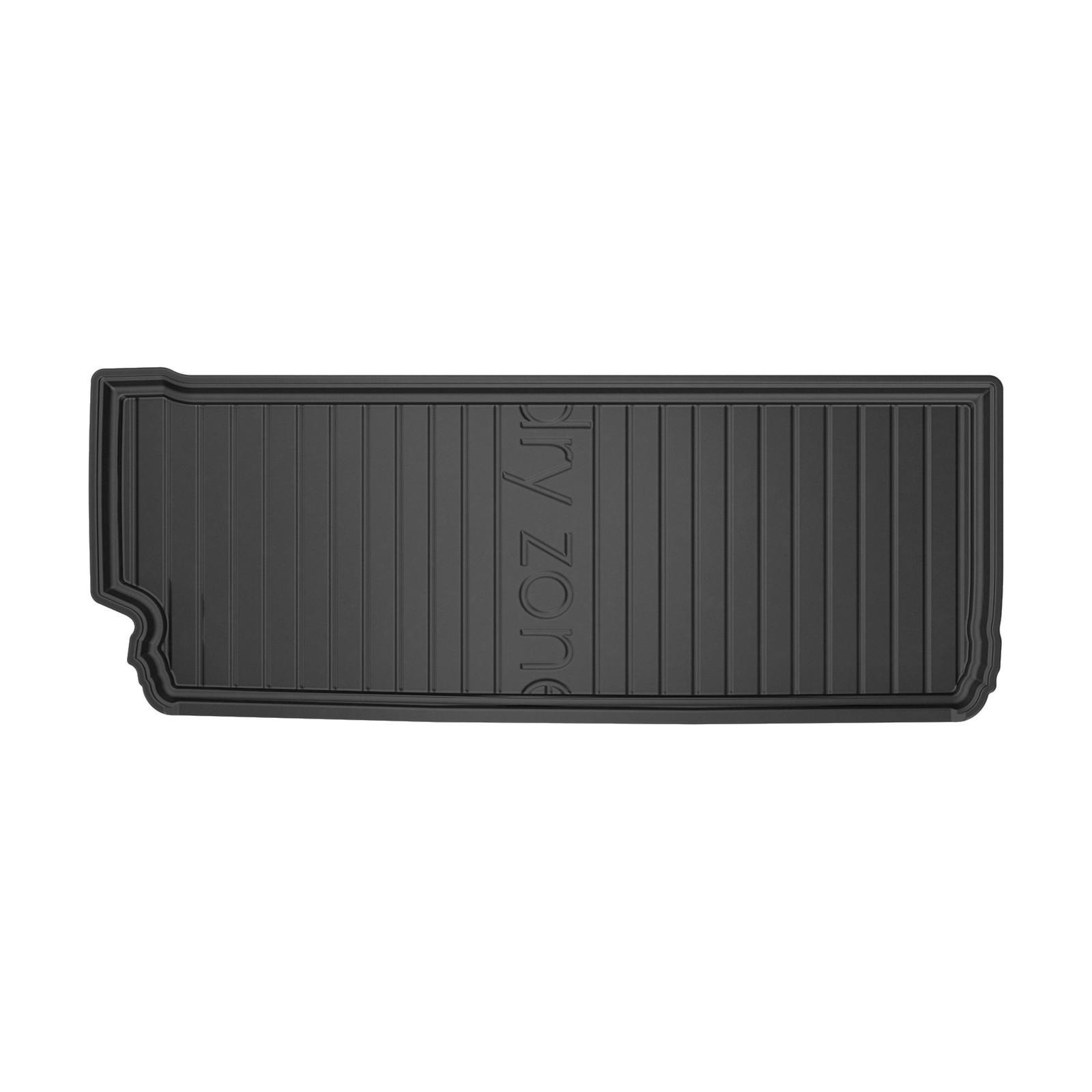 Tapis coffre TPE premium Tesla Model X 2015-2021 finition sur mesure noire